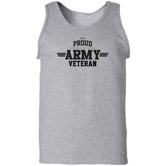 Proud United States Army VETERAN Adult Tank Top