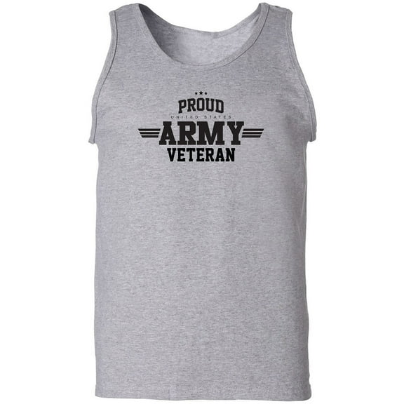 Proud United States Army VETERAN Adult Tank Top