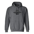 thumbnail image 1 of Proud United States Army WIFE Adult Hooded Sweatshirt, 1 of 3