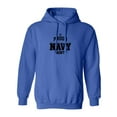 thumbnail image 1 of Proud United States Navy AUNT Adult Hooded Sweatshirt, 1 of 3