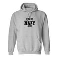 thumbnail image 1 of Proud United States Navy AUNT Adult Hooded Sweatshirt, 1 of 3