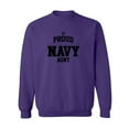 thumbnail image 1 of Proud United States Navy AUNT Crewneck Sweatshirt, 1 of 3