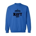 thumbnail image 1 of Proud United States Navy AUNT Crewneck Sweatshirt, 1 of 3