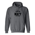 thumbnail image 1 of Proud United States Navy BOYFRIEND Adult Hooded Sweatshirt, 1 of 3