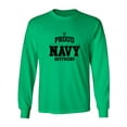 thumbnail image 1 of Proud United States Navy BOYFRIEND Adult Long Sleeve T-shirt, 1 of 3