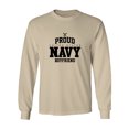 thumbnail image 1 of Proud United States Navy BOYFRIEND Adult Long Sleeve T-shirt, 1 of 3