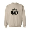 thumbnail image 1 of Proud United States Navy BOYFRIEND Crewneck Sweatshirt, 1 of 3