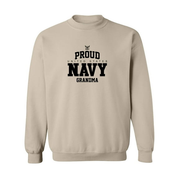 Proud United States Navy GRANDMA Crewneck Sweatshirt