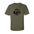 thumbnail image 1 of Proud United States Navy UNCLE Adult Short Sleeve T-shirt, 1 of 4