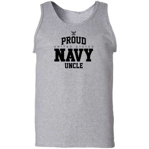 Proud United States Navy UNCLE Adult Tank Top