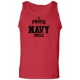 thumbnail image 1 of Proud United States Navy UNCLE Adult Tank Top, 1 of 3