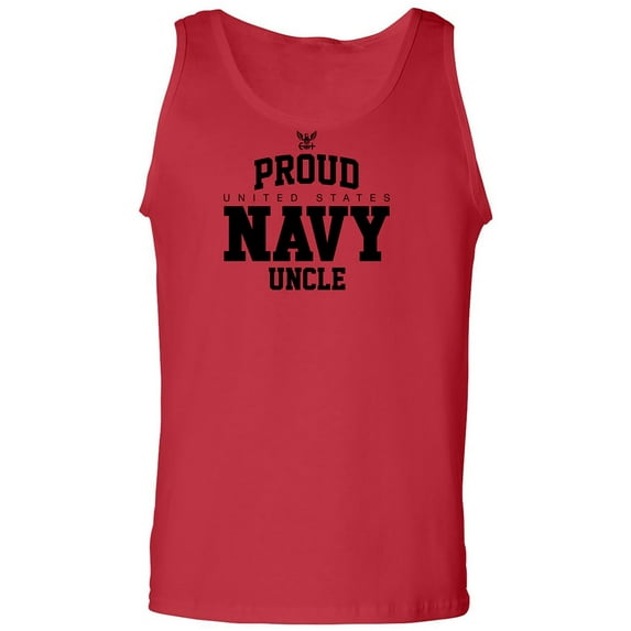 Proud United States Navy UNCLE Adult Tank Top