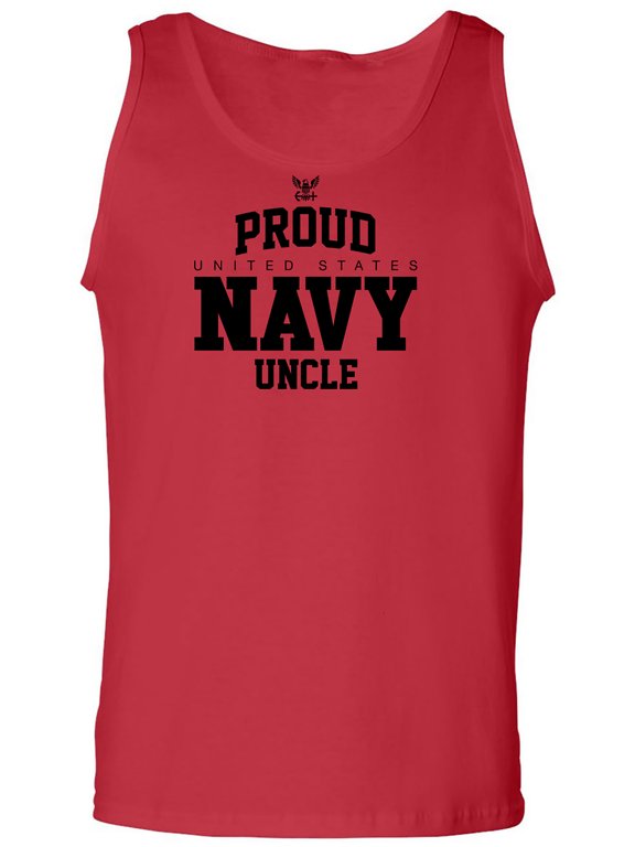 Proud United States Navy UNCLE Adult Tank Top