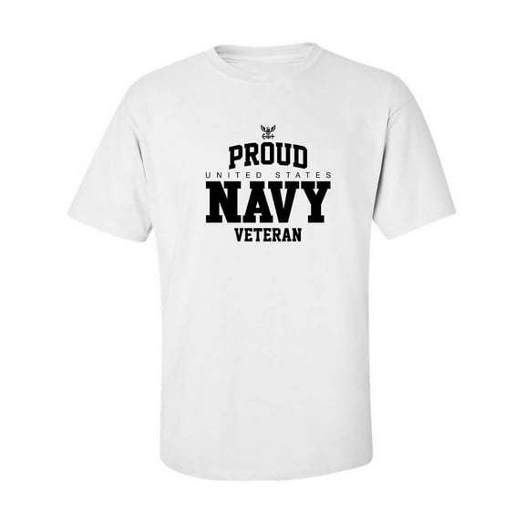 Proud United States Navy VETERAN Adult Short Sleeve T-shirt