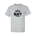 thumbnail image 1 of Proud United States Navy VETERAN Adult Short Sleeve T-shirt, 1 of 4