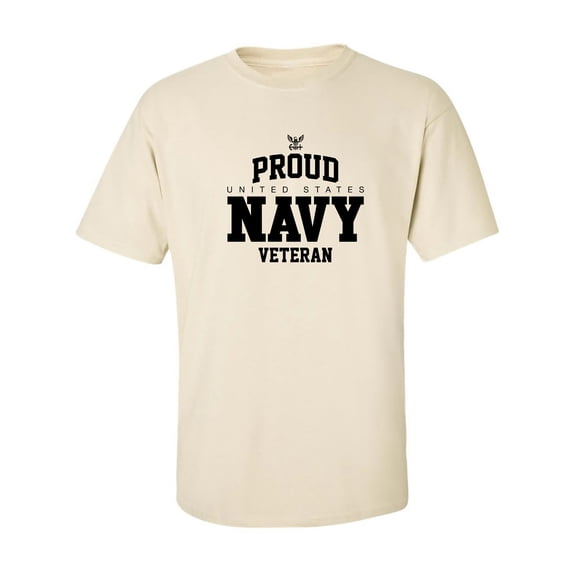Proud United States Navy VETERAN Adult Short Sleeve T-shirt