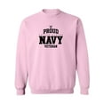 thumbnail image 1 of Proud United States Navy VETERAN Crewneck Sweatshirt, 1 of 3