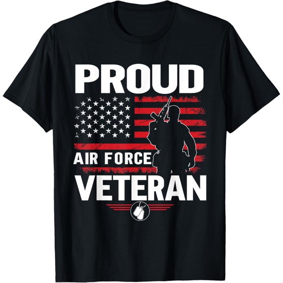Proud Veteran Of The United States Air Force US Air Force T-Shirt100% cotton