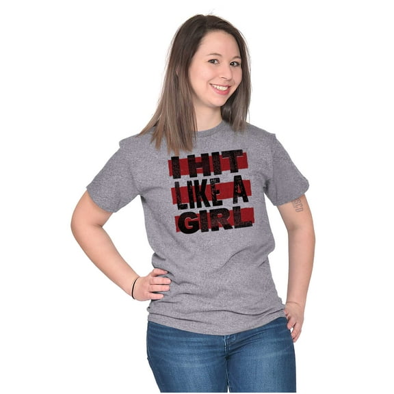 Proud Woman Martial Arts Fighter Women's Graphic T Shirt Tees Brisco Brands L