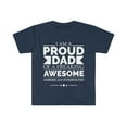 thumbnail image 1 of Proud dad American foxhound Dog Dad Owner Father's Day Unisex T-shirt S-3XL, 1 of 2