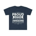 thumbnail image 1 of Proud dad Belgian malinois Dog Dad Owner Father's Day Unisex T-shirt S-3XL, 1 of 2