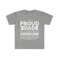 thumbnail image 1 of Proud dad Dalmatian Dog Dad Owner Father's Day Unisex T-shirt S-3XL, 1 of 2