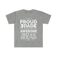thumbnail image 1 of Proud dad Ibizan hound Dog Dad Owner Father's Day Unisex T-shirt S-3XL, 1 of 2