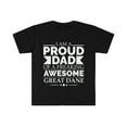 thumbnail image 1 of Proud dad great dane Dog Dad Owner Father's Day Unisex T-shirt S-3XL, 1 of 2