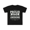 thumbnail image 1 of Proud dad miniature schnauzer Unisex T-shirt S-3XL Dog Dad Father's Day, 1 of 2