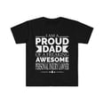 thumbnail image 1 of Proud dad of an awesome Personal Injury Lawyer Unisex T-shirt S-3XL, 1 of 2