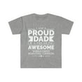 thumbnail image 1 of Proud dad wirehaired pointing griffon Unisex T-shirt S-3XL Father's Day, 1 of 2