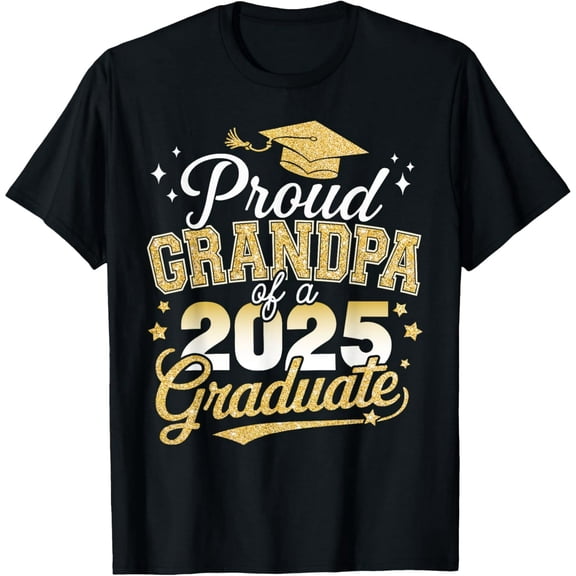 Proud grandpa of a class of 2025 graduate senior graduation T-Shirt