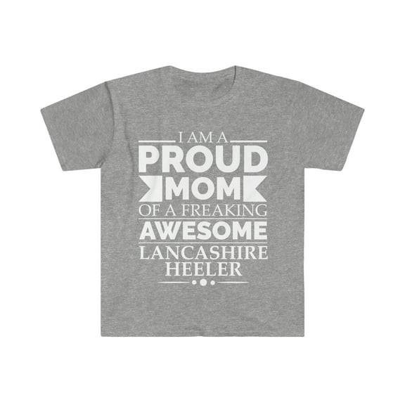Proud mom Lancashire heeler Dog Mom Owner Mother's Day Unisex T-shirt S-3XL