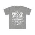 thumbnail image 1 of Proud mom Siberian husky Dog Mom Owner Mother's Day Unisex T-shirt S-3XL, 1 of 2