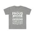 thumbnail image 1 of Proud mom Tibetan mastiff Dog Mom Owner Mother's Day Unisex T-shirt S-3XL, 1 of 2