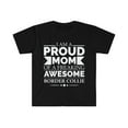 thumbnail image 1 of Proud mom border collie Dog Mom Owner Mother's Day Unisex T-shirt S-3XL, 1 of 2