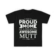 thumbnail image 1 of Proud mom mutt Dog Mom Owner Mother's Day Unisex T-shirt S-3XL, 1 of 2