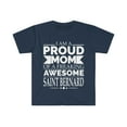 thumbnail image 1 of Proud mom of Saint Bernard Dog Mom Owner Mother's Day Unisex T-shirt S-3XL, 1 of 2