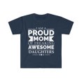 thumbnail image 1 of Proud mom of an awesome daughters Unisex T-shirt S-3XL Mother's Day, 1 of 2
