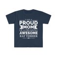 thumbnail image 1 of Proud mom of rat terrier Dog Mom Owner Mother's Day Unisex T-shirt S-3XL, 1 of 2