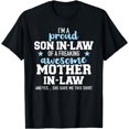 thumbnail image 1 of Proud son-in-law of a freaking awesome mother-in-law T-Shirt, 1 of 4