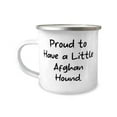 thumbnail image 1 of Proud to Have a Little Afghan Hound. 12oz Camper Mug, Afghan Hound Dog Present From Friends, Joke For Pet Lovers, 1 of 2