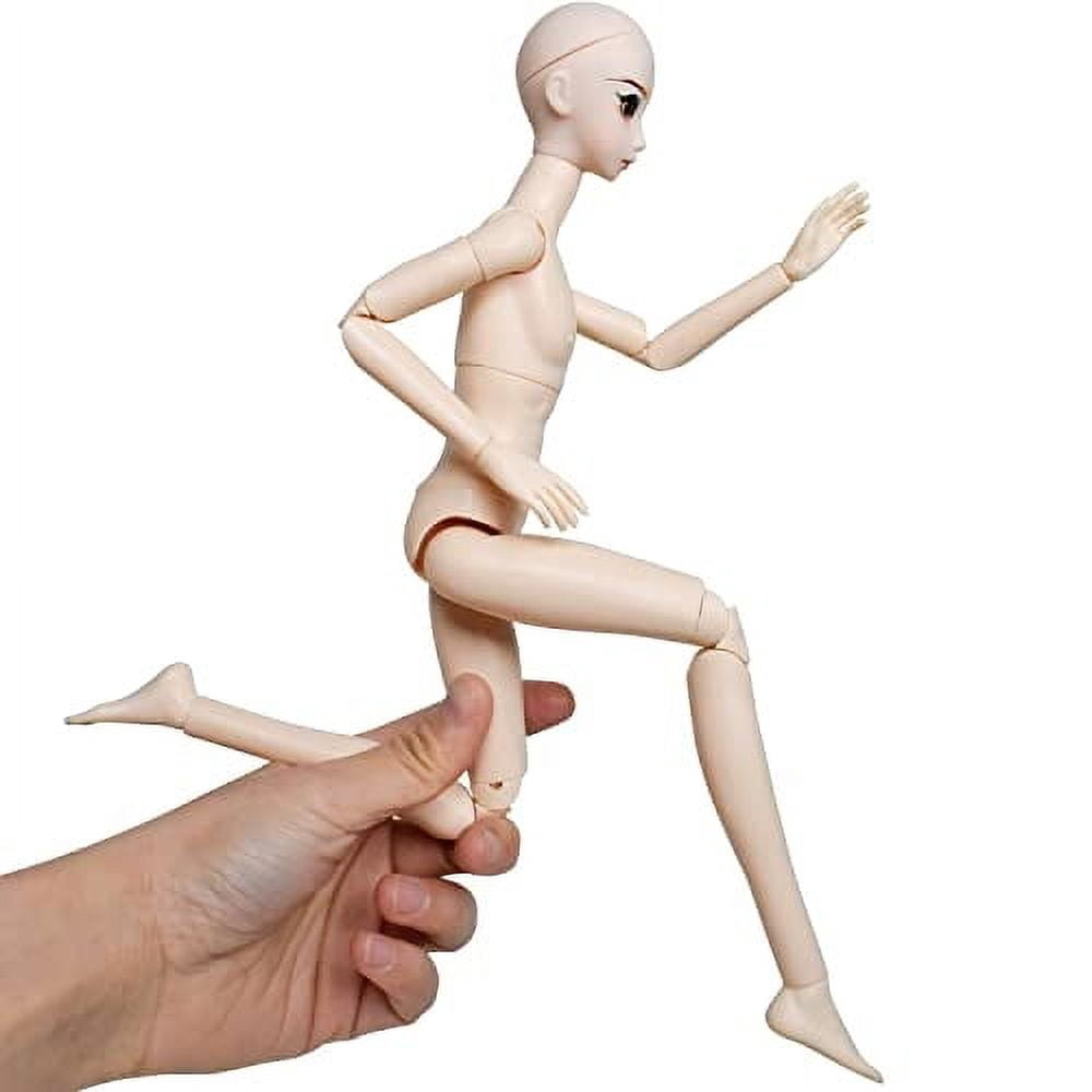 Proudoll Boneca Dana 1/6 BJD 12 - 30 cm articulada esférica 18 articulações de movimento, maquiagem feita à mão, corpo de PVC DIY, boneco de ação personalizável