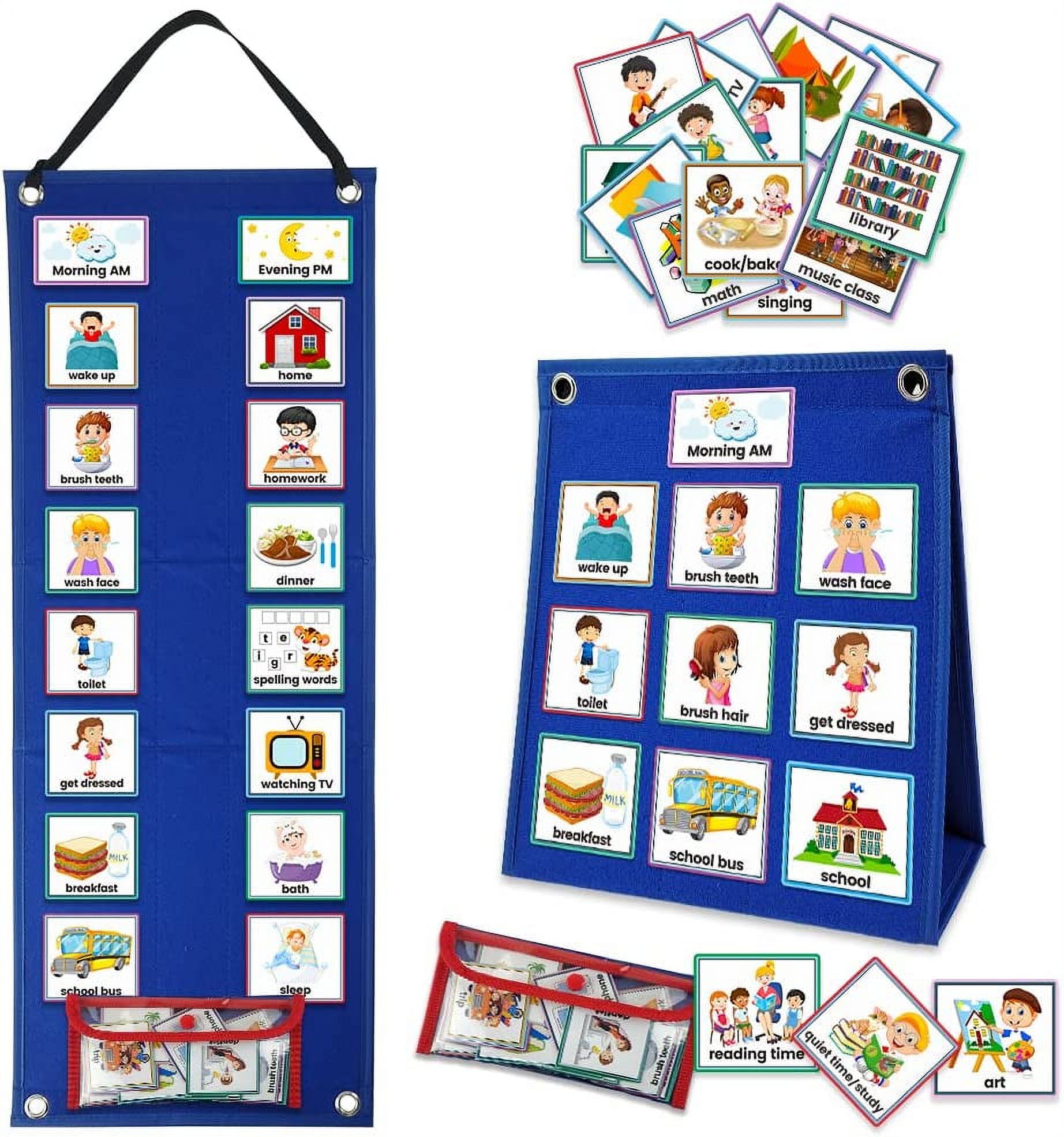 Learning Resources Daily Schedule Clocks