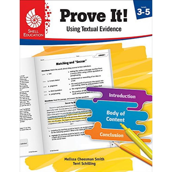 Pre-Owned Prove It! Using Textual Evidence, Levels 3-5, 9781425817008, 1425817009, Paperback, First Edition edition