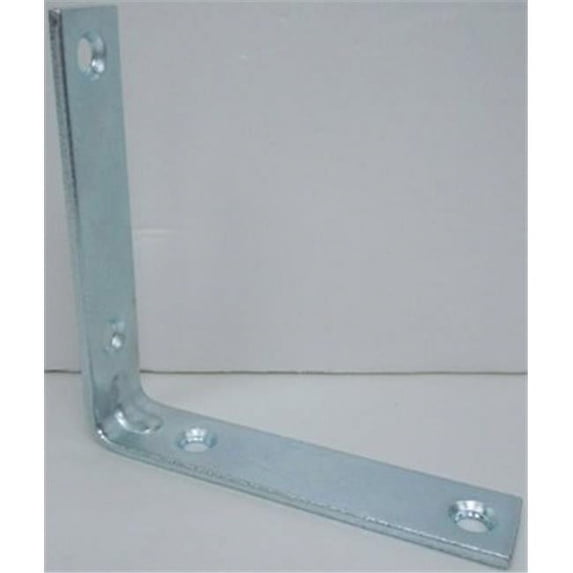 Proven Brands 60828 Zinc Plate Corner Brace - 6 x 6 x 1.12 in.