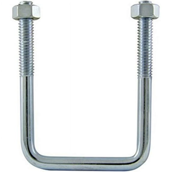 Proven Brands 61467 Zinc Plate U Bolt Square Bend - 0.37 x 4 x 3 in.