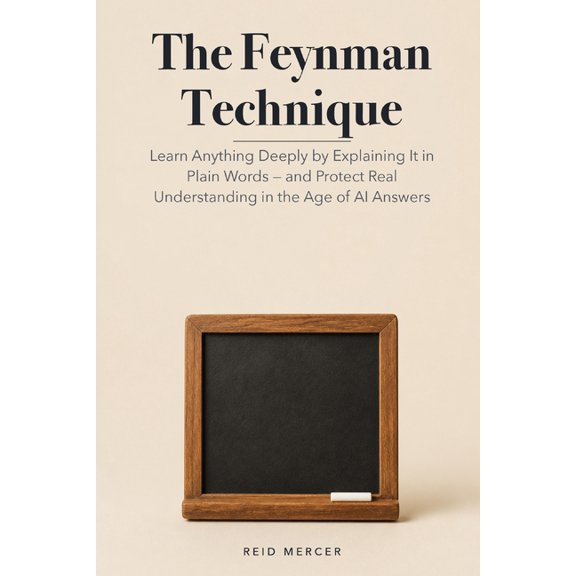 Proven Methods The Feynman Technique: Learn Anything Deeply by Explaining It in Plain Words - and Protect Real Understanding in the Age, (Paperback)