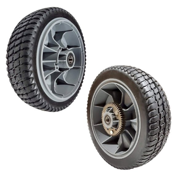 Proven Part 1 Front Wheel 8 in. 125-2510 125-2509 1 Rear Wheel 10 in. Fits Toro Time Master