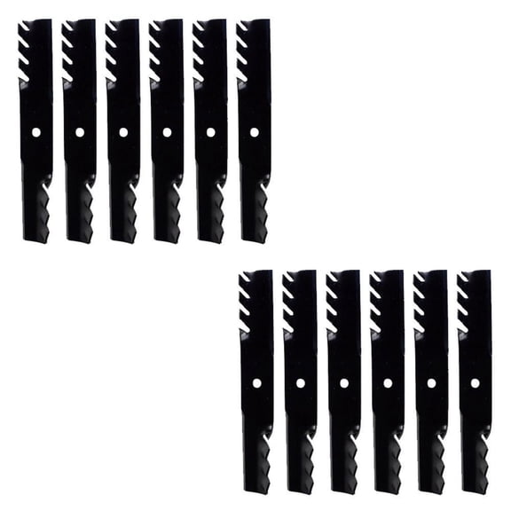 12 Toothed Mulching Blade Fits Exmark 116-5175-S, 103-6387-S, 103-6392, 103-6392